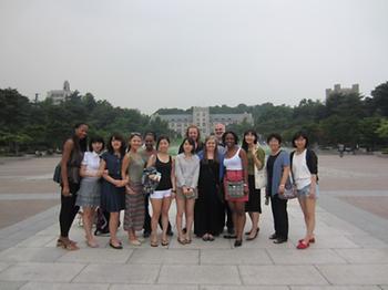 2012 Auburn대학교 Dagley, 서수현선생님과 상담프로그램 학생 방문 사진 이미지