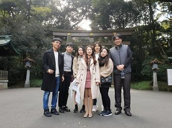 2018 일본 와세다 대학 방문 이미지